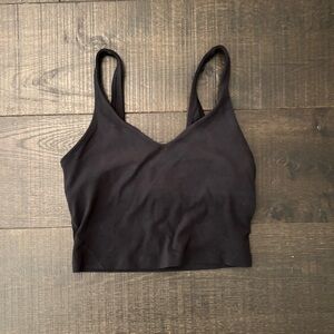 Black align tank top Lululemon